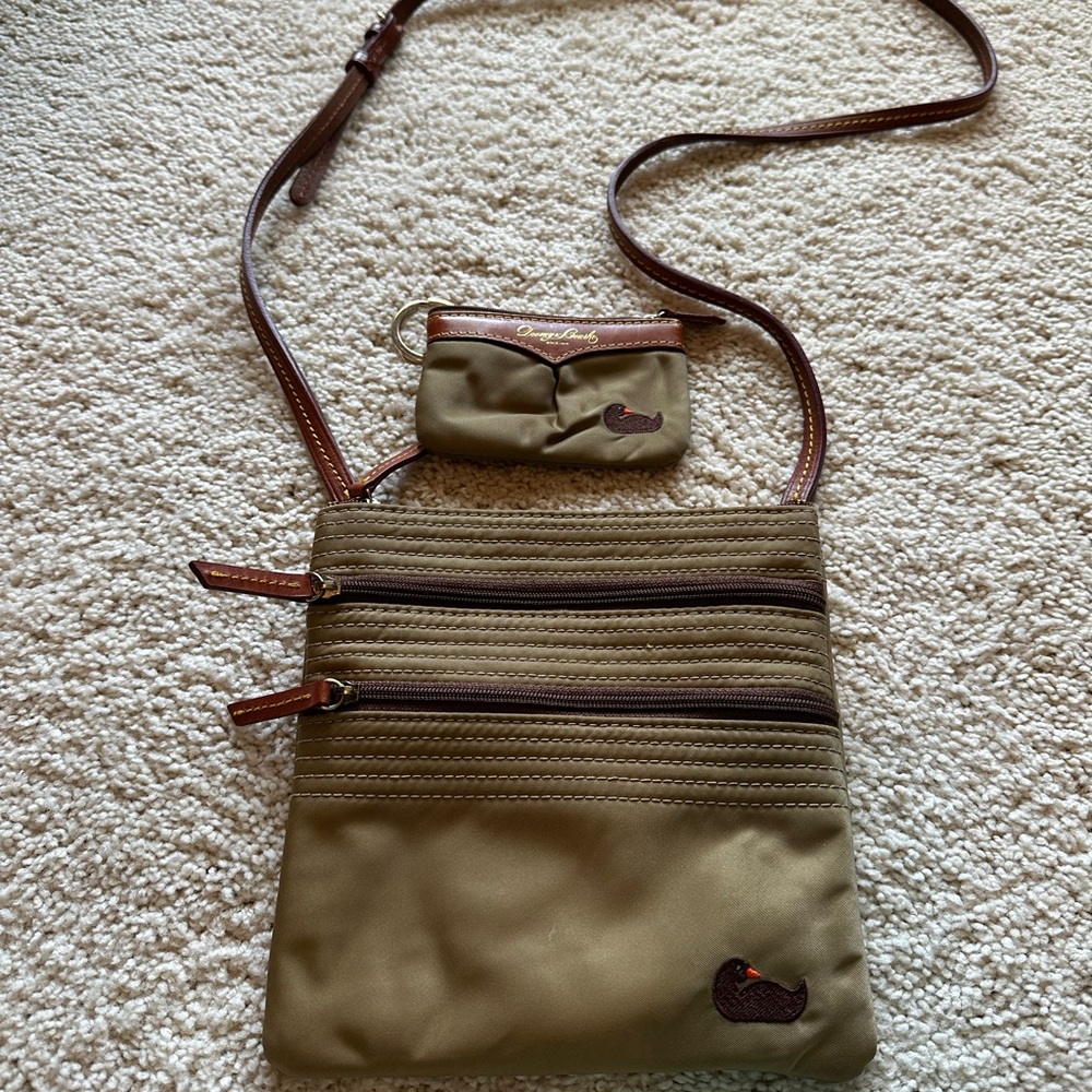 Dooney & Bourke Slim Crossbody Bag with Mini Wallet